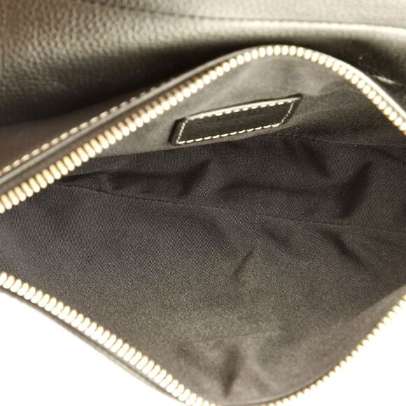 Christian Dior KAWS Saddle Crossbody Bag Leather with Applique Black - Picture 5 of 8